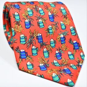 Hermès | Vintage beer stein tie